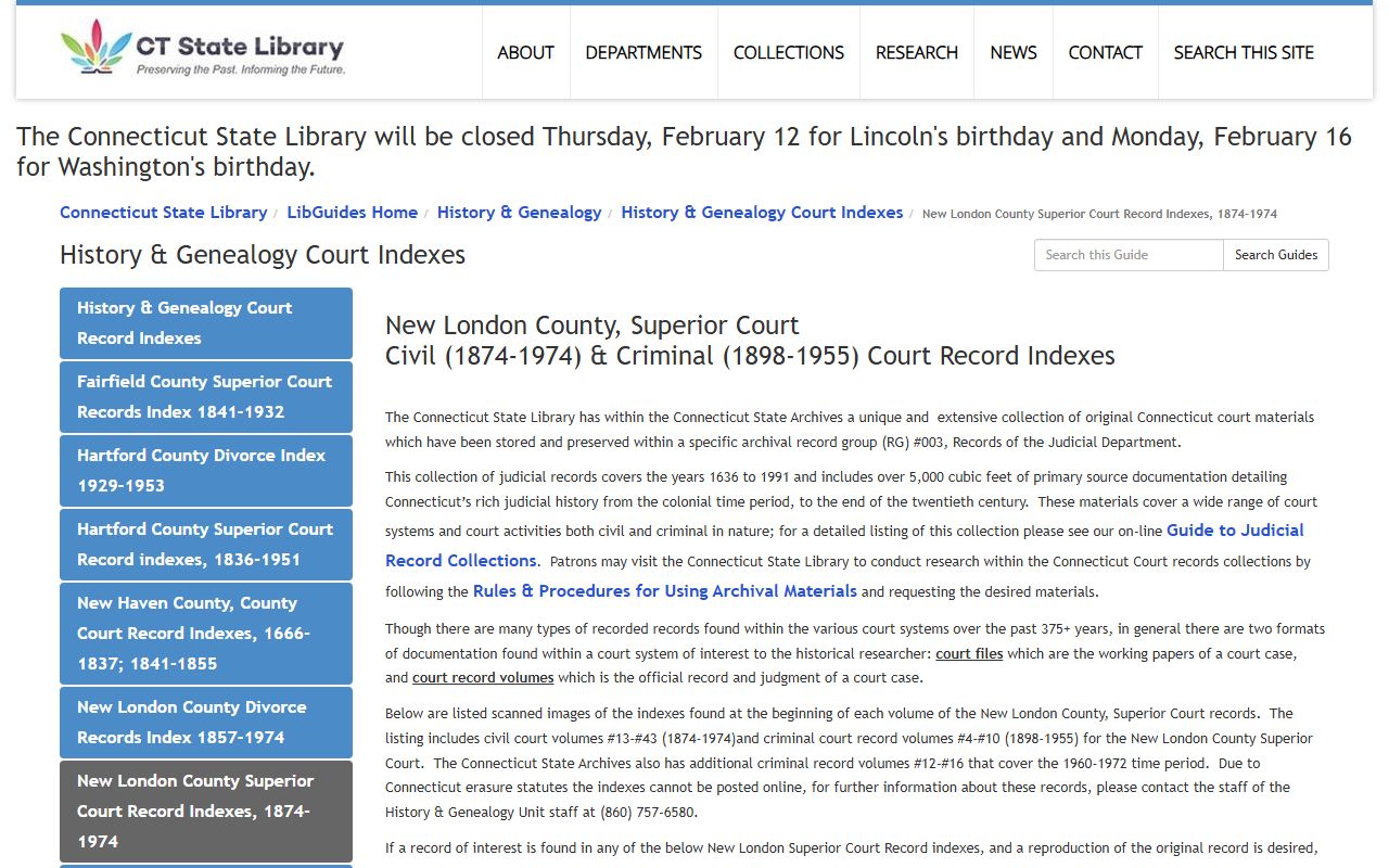 Connecticut public records source image