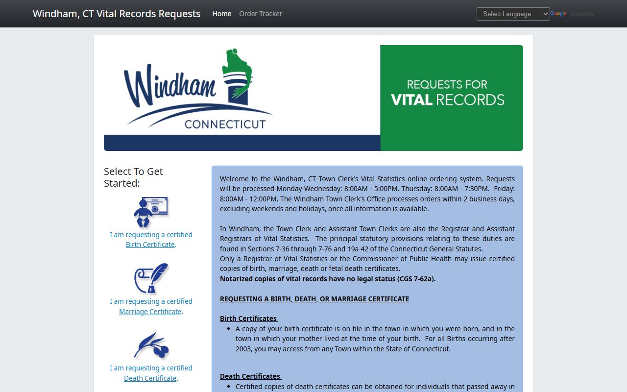 Connecticut public records source image